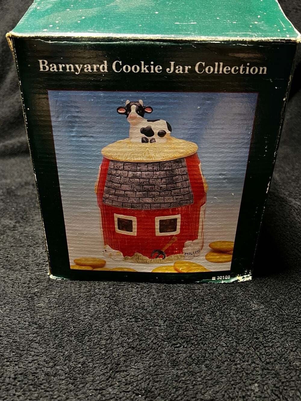 Young's Inc Barnyard Cookie Jar Collection Pig Ceramic Barn